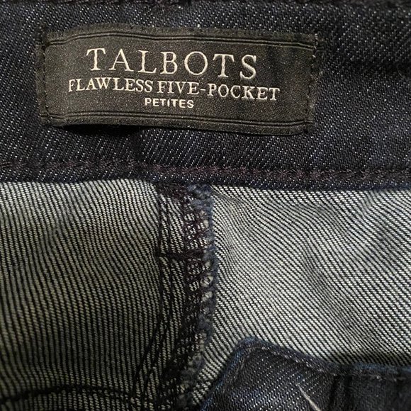 EUC Talbots 5 Pocket Straight Leg Jeans 8P - Picture 5 of 8